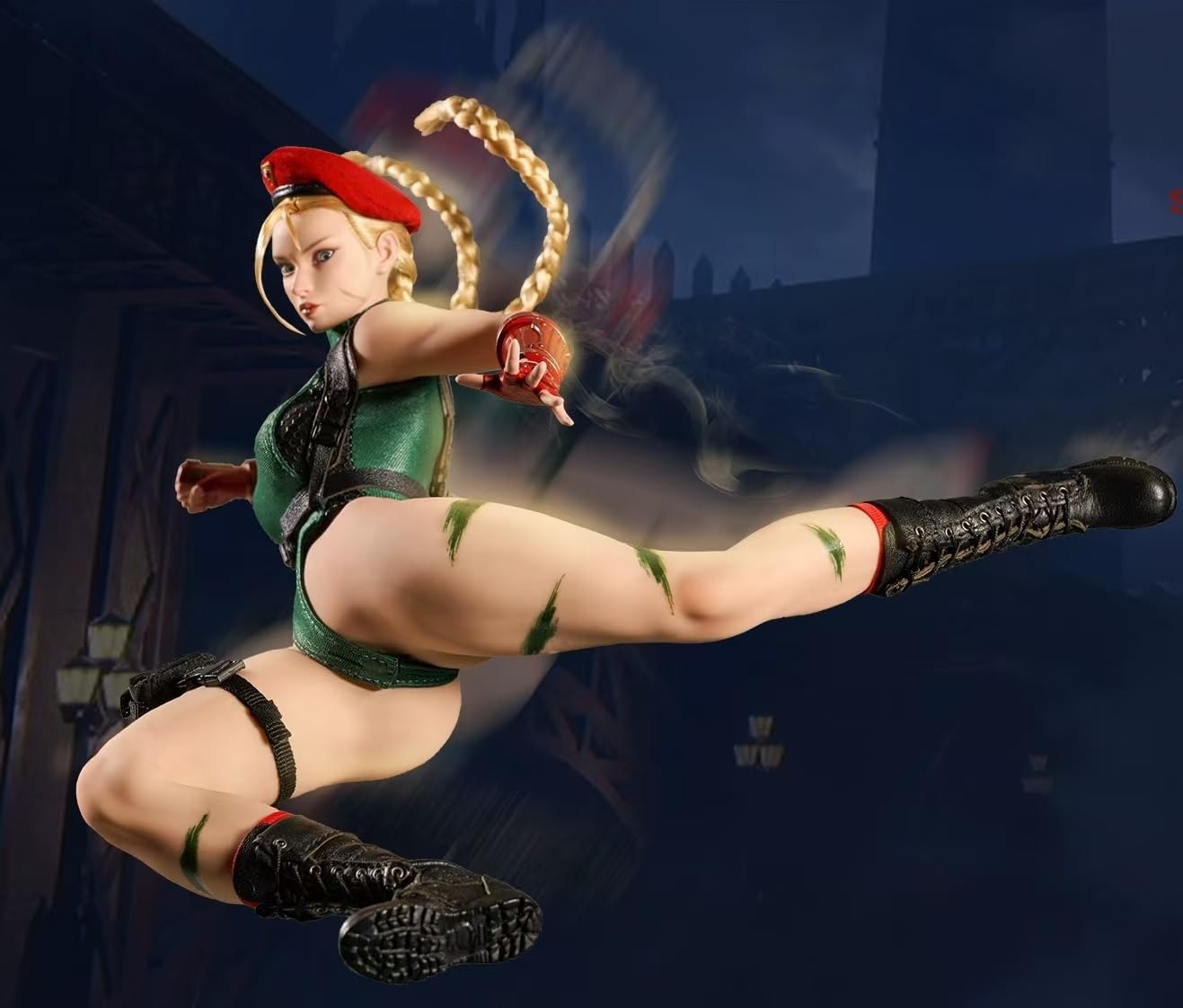 Amazon.co.jp: 女格闘家シリーズBeeキャミィ1/6スケール可動フィギュア